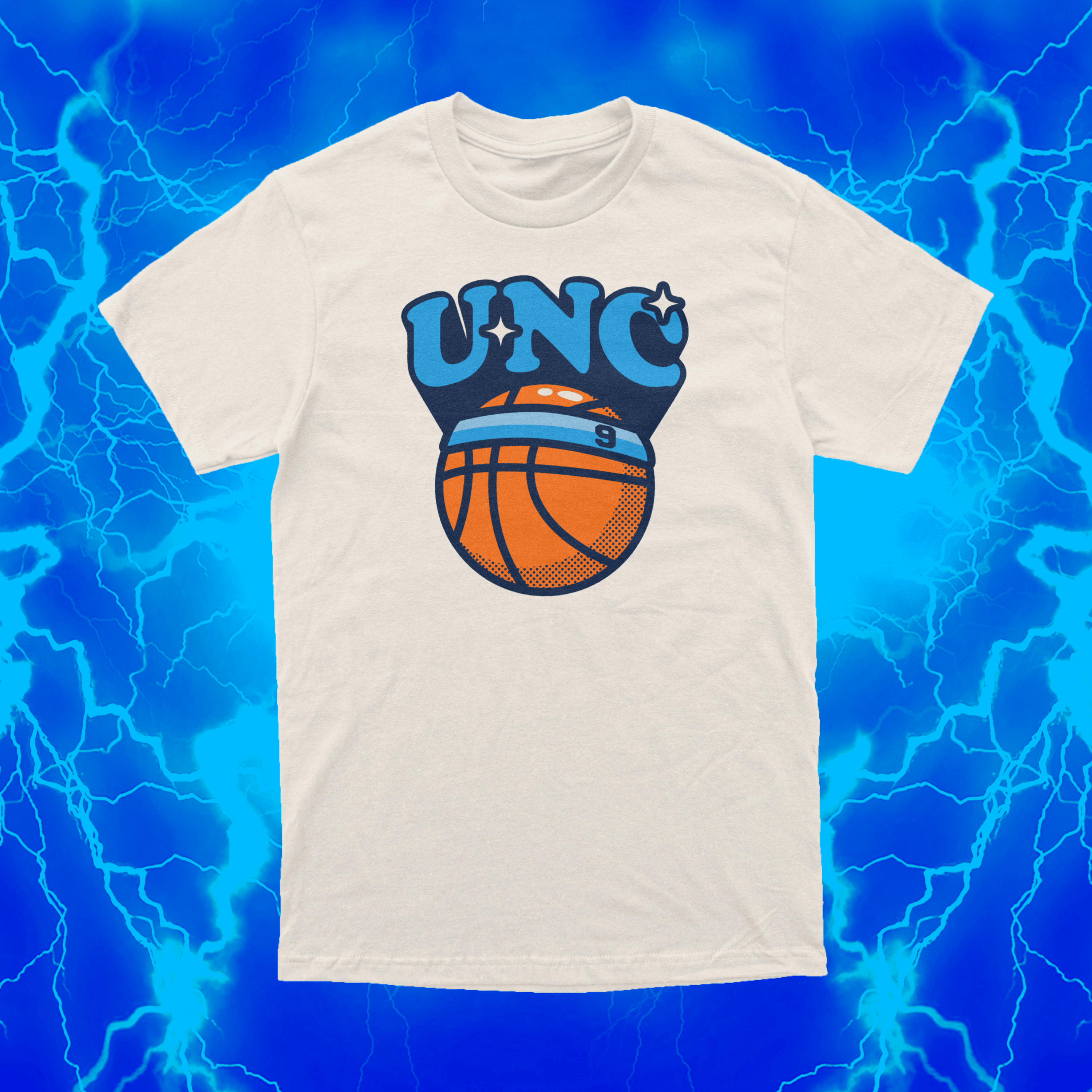 Unc | Ivory T Shirt | OKC Basketball